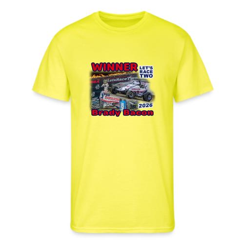 Brady Bacon #LetsRaceTwo Winner - Men's 50/50 T-Shirt