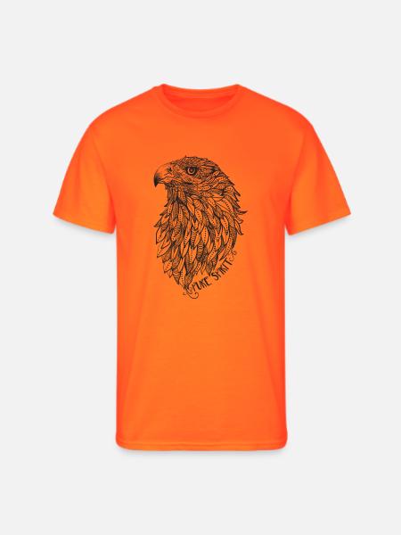 EAGLE Pure Spirit - Men's 50/50 T-Shirt - neon orange