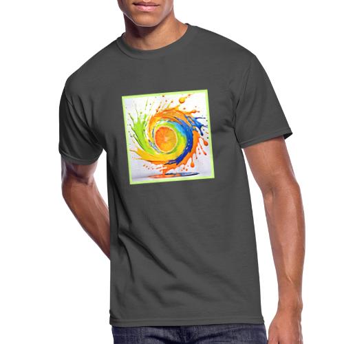 Citrus Splash of Color Design - Men's 50/50 T-Shirt