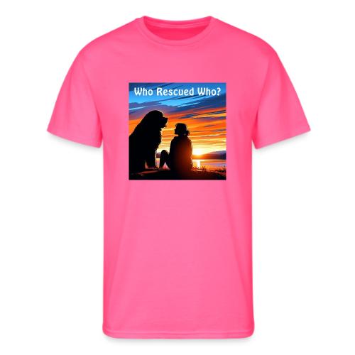 Who Rescued Who - Summer Edition - Men's 50/50 T-Shirt