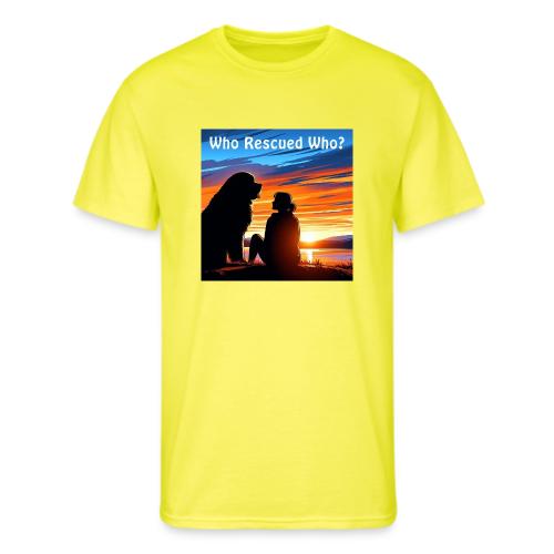 Who Rescued Who - Summer Edition - Men's 50/50 T-Shirt
