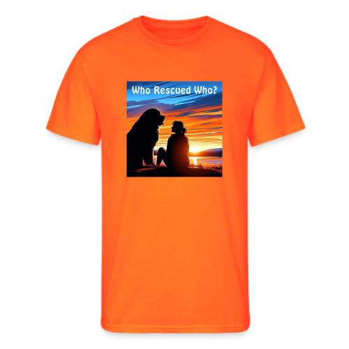 Who Rescued Who - Summer Edition - Men's 50/50 T-Shirt