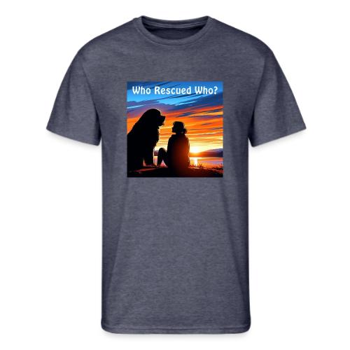 Who Rescued Who - Summer Edition - Men's 50/50 T-Shirt