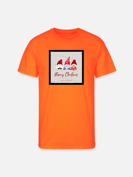 marry - Men's 50/50 T-Shirt - neon orange