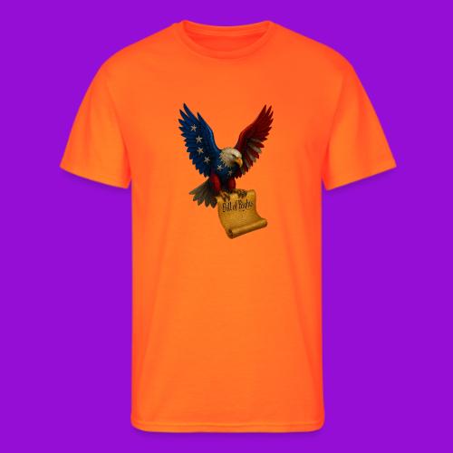 Bill of Rights Bald Eagle - Men's 50/50 T-Shirt