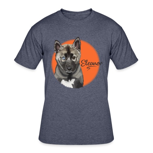 Eleanor the Husky from Gone to the Snow Dogs - Men's 50/50 T-Shirt
