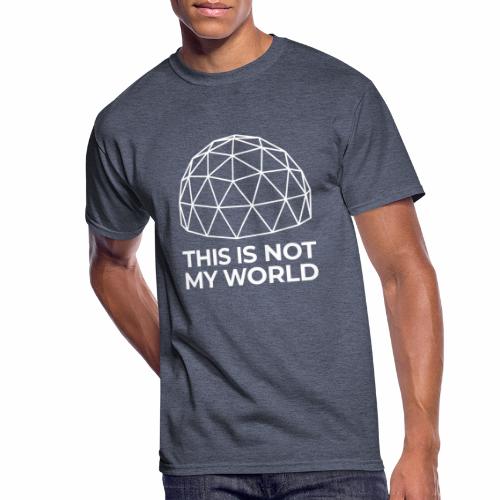 This Is Not My World - Men's 50/50 T-Shirt