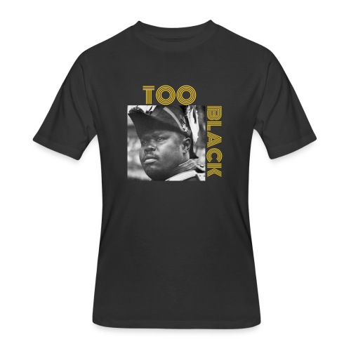 Marcus Garvey TOO BLACK!!! - Men's 50/50 T-Shirt