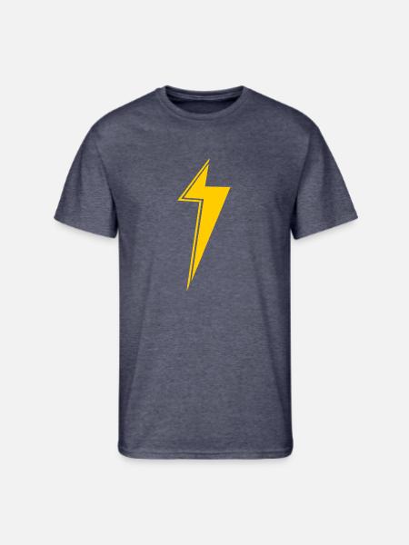 Ms Marvel Symbol - Men's 50/50 T-Shirt - navy heather