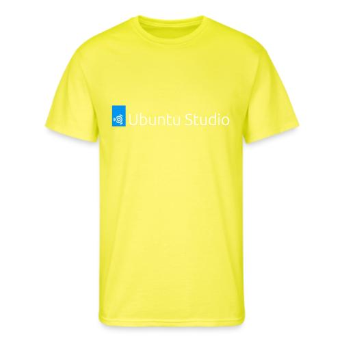 Ubuntu Studio Logo 2022 - White - Men's 50/50 T-Shirt