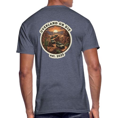 THE LONG ROAD AHEAD - Men's 50/50 T-Shirt