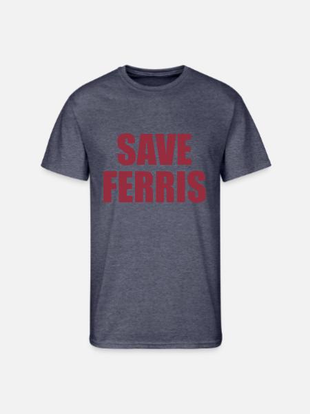 Save Ferris - Men's 50/50 T-Shirt - navy heather
