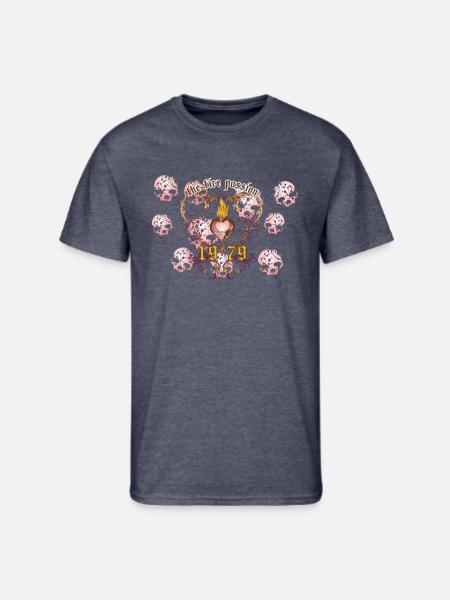 the fire passion 1979 - Men's 50/50 T-Shirt - navy heather
