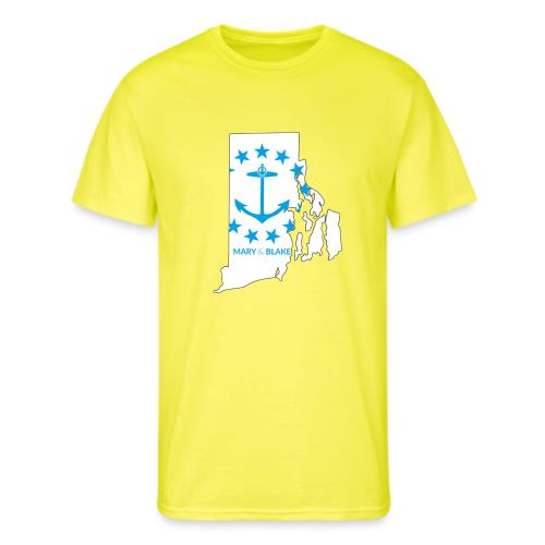 Mary And Blake Logo - RI Map - Men's 50/50 T-Shirt