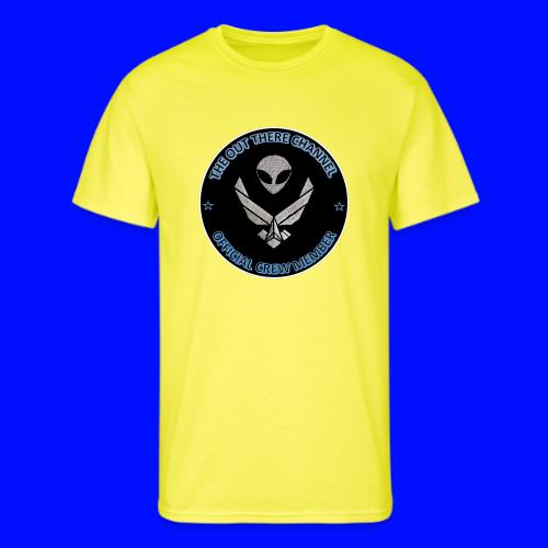 BlackOpsTransBigger1 FrontOnly with OTchan Back - Men's 50/50 T-Shirt