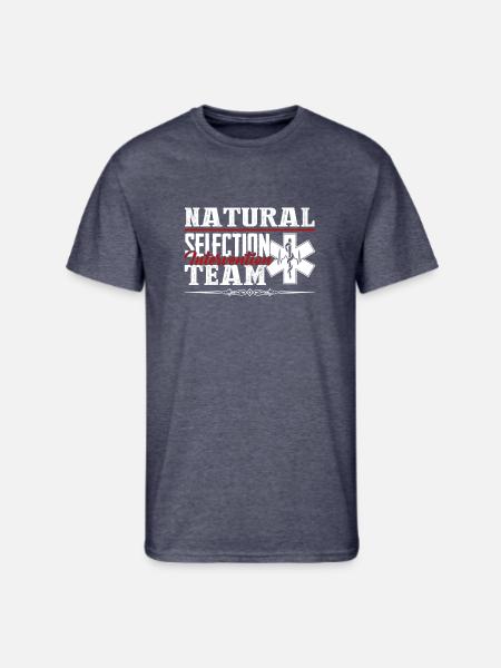 Paramedic Tshirt - Men's 50/50 T-Shirt - navy heather