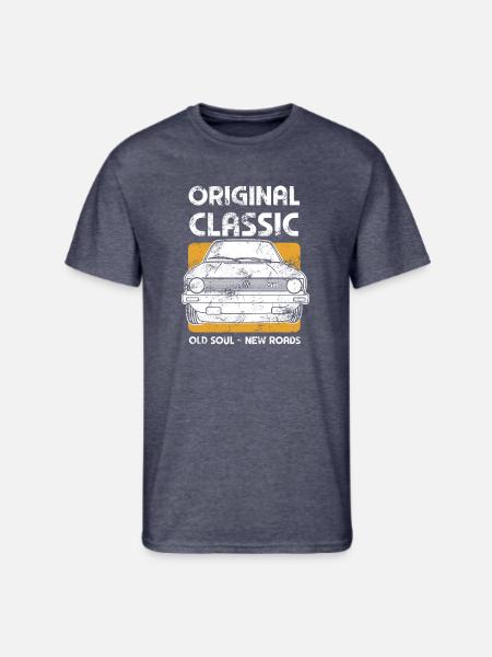 Volkswagen VW GTI Original Classic - Men's 50/50 T-Shirt - navy heather
