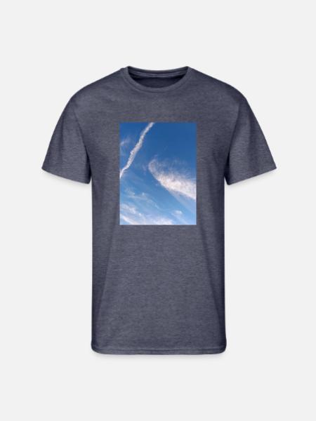 Natural sky - Men's 50/50 T-Shirt - navy heather