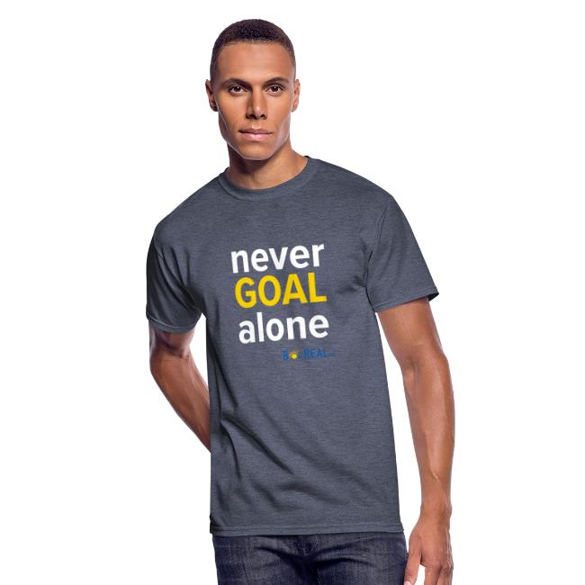 Never GOAL Alone - Black/Navy