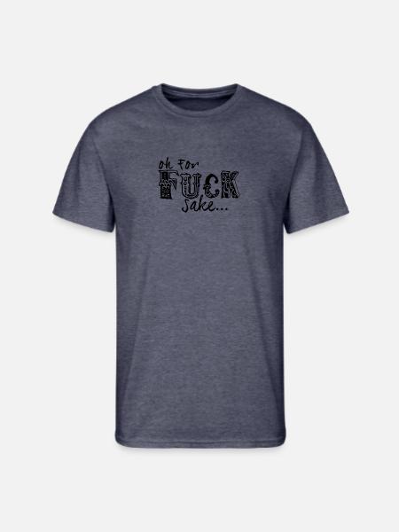 Fuck Sake - Men's 50/50 T-Shirt - navy heather