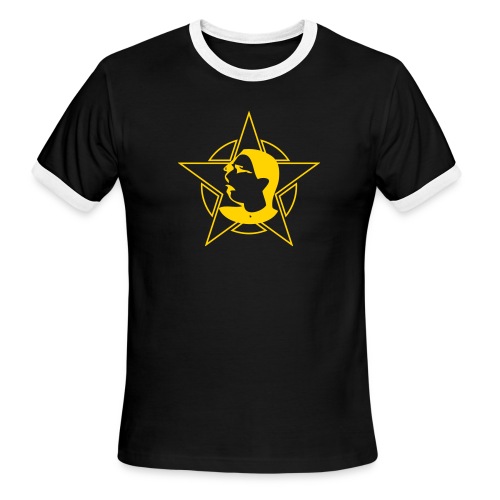 spazicon20flatmono - Men's Ringer T-Shirt