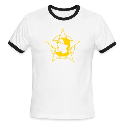 spazicon20flatmono - Men's Ringer T-Shirt