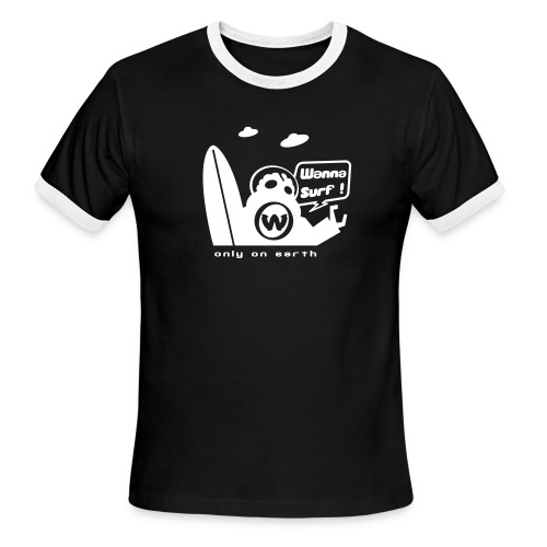 spreadshirtalienv2 - Men's Ringer T-Shirt