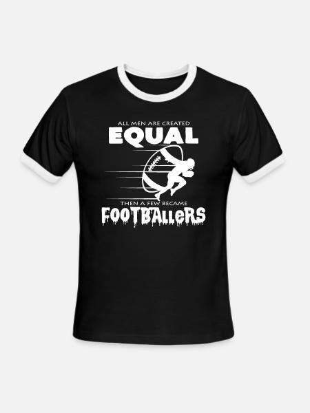 American Football - Men's Ringer T-Shirt - black/white