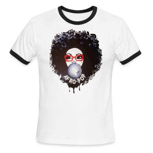 Afro pop_ - Men's Ringer T-Shirt