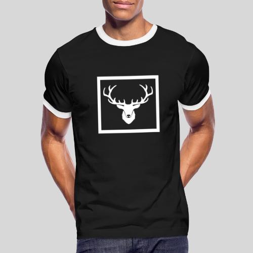 Deer Squared Wob - Men's Ringer T-Shirt