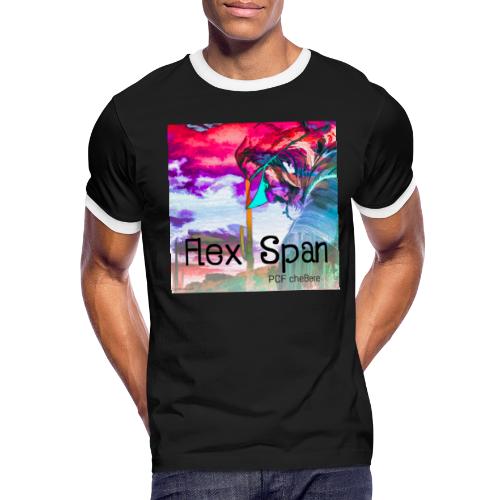 Flex Span Album Cover Art - Men's Ringer T-Shirt