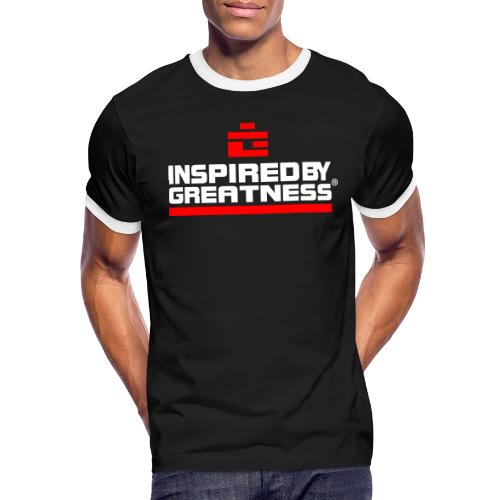 Inspired by Greatness® © All right’s reserved - Men's Ringer T-Shirt