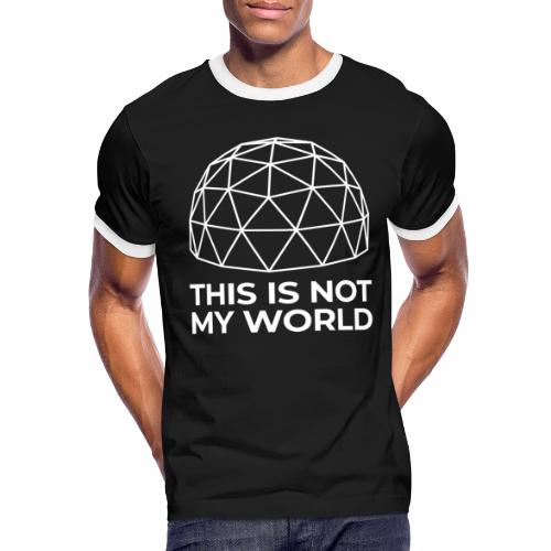 This Is Not My World - Men's Ringer T-Shirt
