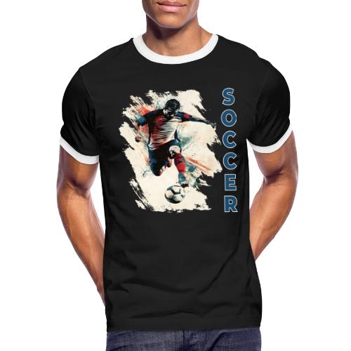 Soccer Power Move - Men's Ringer T-Shirt