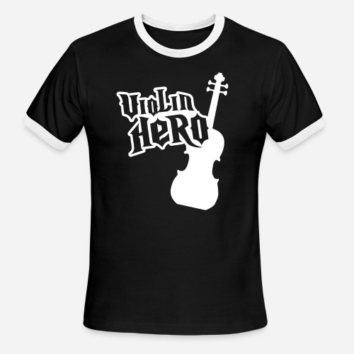 Violin Hero - Men's Ringer T-Shirt