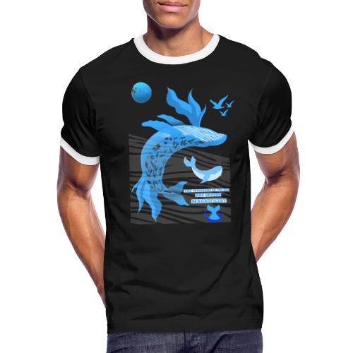 The Wonders Of The Sea - Men's Ringer T-Shirt