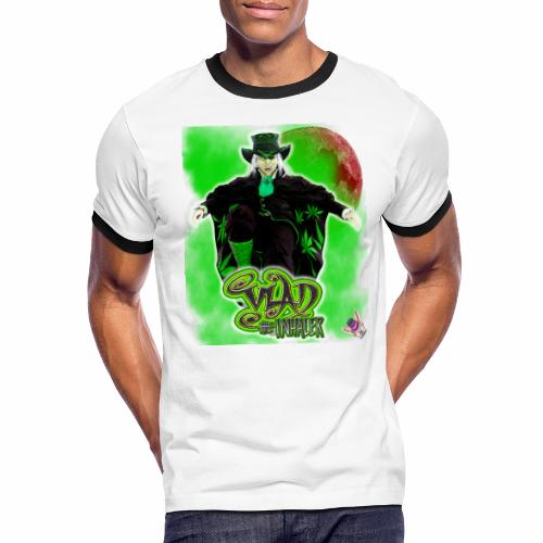 Vlad The Inhaler Green Smoke Clouds - Men's Ringer T-Shirt