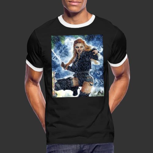 Undead Angels Vampire Pirate Rusila F004 - Men's Ringer T-Shirt