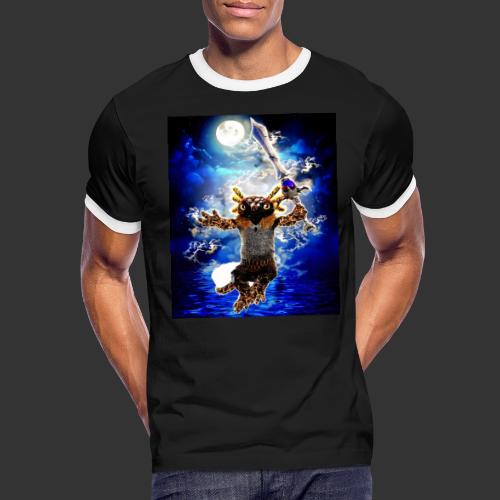 Axolotyl 2B Toon - Men's Ringer T-Shirt
