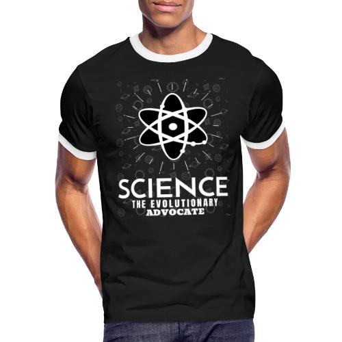Science The Evolutionary Advocate White Design - Men's Ringer T-Shirt