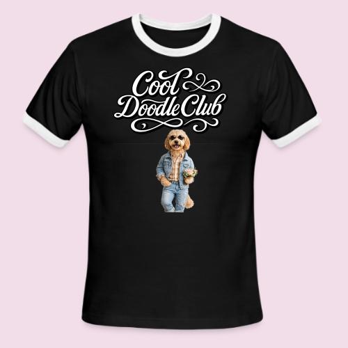 Cool Doodle Club | Goldendoodle Lover Design - Men's Ringer T-Shirt