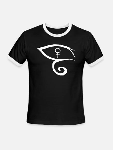 Death from Sandman - Men's Ringer T-Shirt - black/white