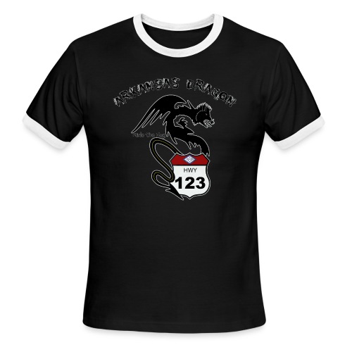 The Arkansas Dragon T-Shirt - Men's Ringer T-Shirt