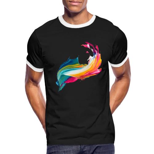 Spectrum Stream - Men's Ringer T-Shirt