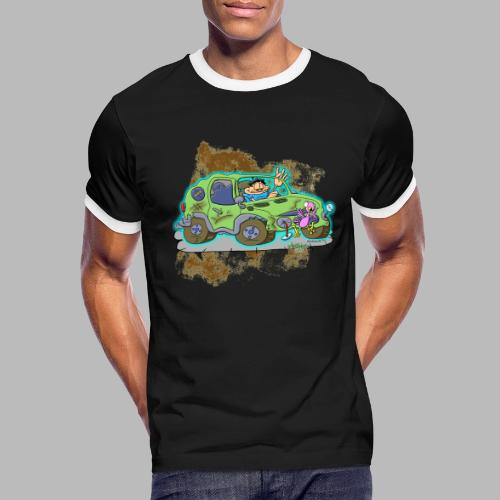 Ongher's UFO Crashed Car - Men's Ringer T-Shirt