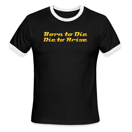 BTD DTA gold - Men's Ringer T-Shirt