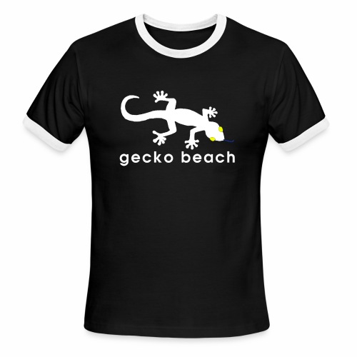 Gecko Beach - Men's Ringer T-Shirt