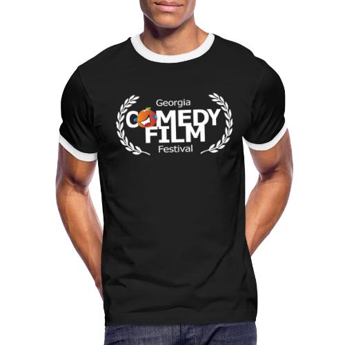 Georgia Comedy Film Festival White Laurel - Men's Ringer T-Shirt