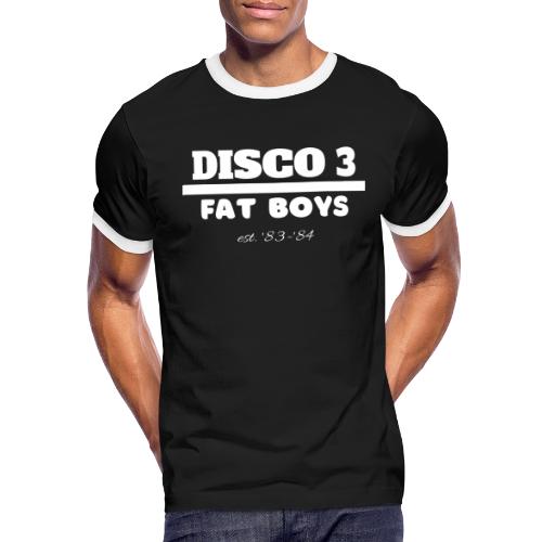 Disco 3/Fat Boys est. 83-84 - Men's Ringer T-Shirt