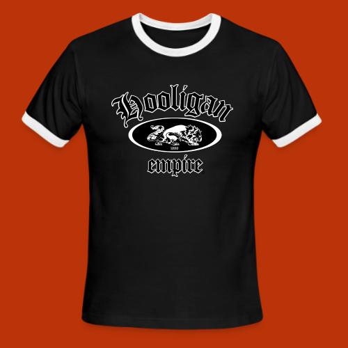 Hooligan Empire Lion Black - Men's Ringer T-Shirt